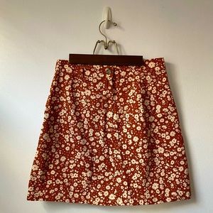 ModCloth/ Princess highway ditsy daisies skirt NWT